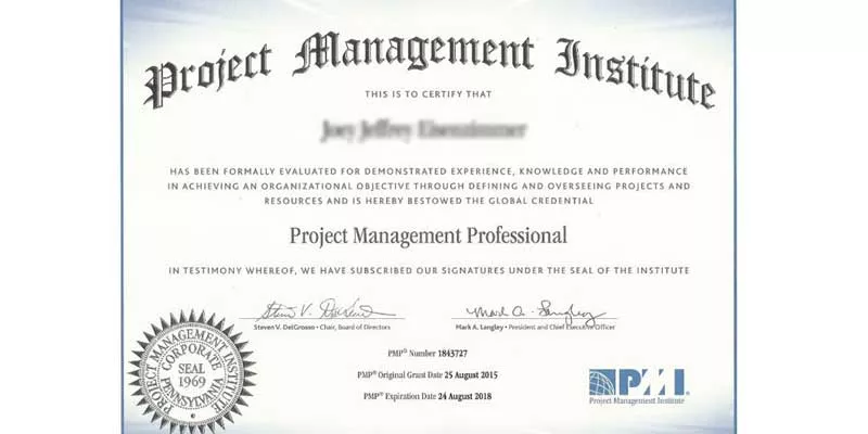 Buy PMP Certificate Online